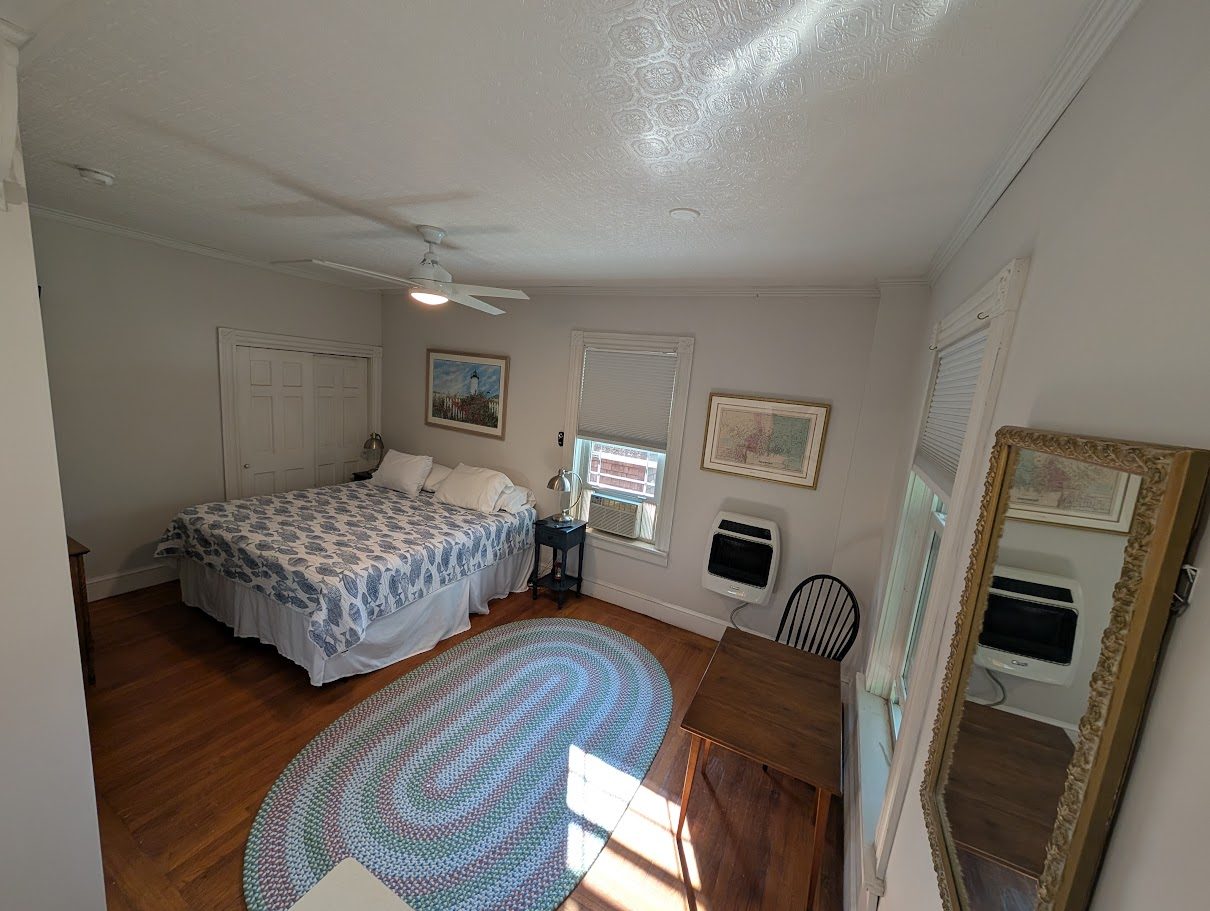King bedroom in the 2nd floor suite